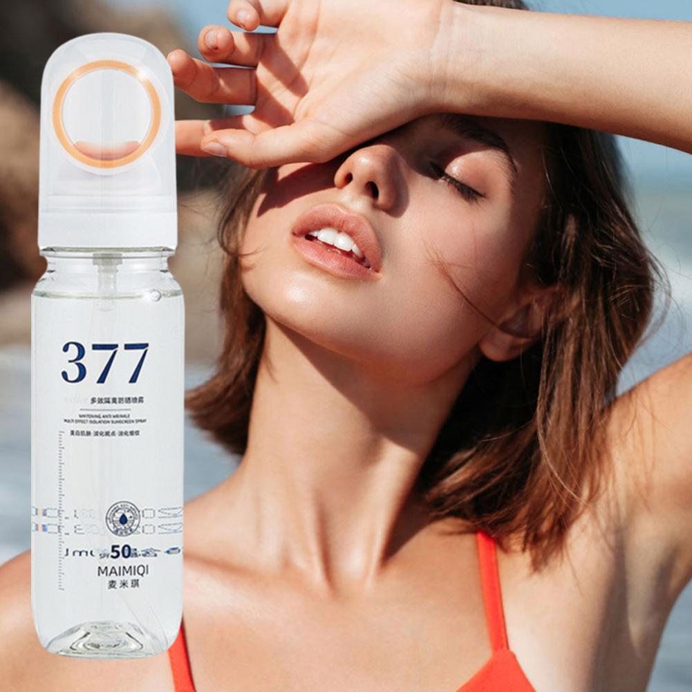Spf 50 Sunscreen - 90ml 377 페이셜 스킨 화이트닝 썬