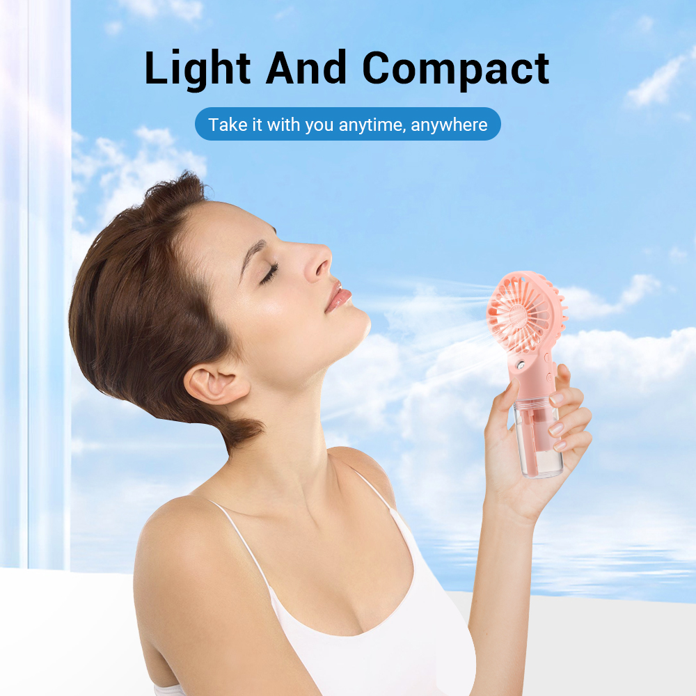 4단 속도 조절 물분사 휴대용 쿨링 팬 USB 타입-C - Skincare Only You 리뷰 및 가격