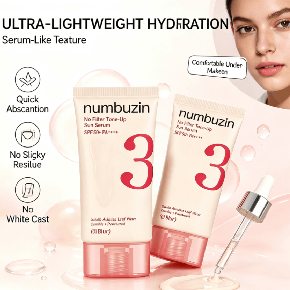 넘부진 3 선 세럼 SPF50+ 센텔라 아시아티카 세라 - Spf 50 Sunscreen 리뷰 및 가격